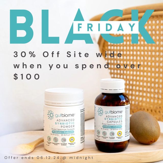 30% OFF Site wide when you spend over $100 
ADD TO GUT NOW